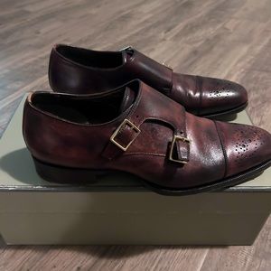 TomFord Double strap Monk Shoe Us8